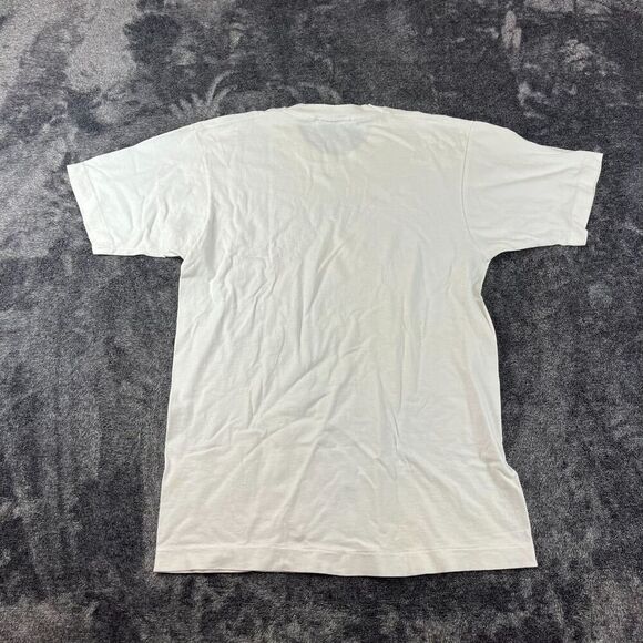 Vtg Fruit Of The Loom Montana Aztec Southwestern T-Shirt Single Stitch Bull L - Picture 8 of 10